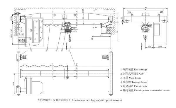 LDA型單梁橋式起重機(jī)